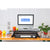UpliftOffice.com Rocelco 32” Height Adjustable Standing Desk Converter w/ Anti-Fatigue Mat BUNDLE | Large Retractable Keyboard Tray | R ADRB-MAFM, Black, Desk Riser Bundle,Rocelco