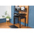 UpliftOffice.com Rocelco Black 40” Large Height Adjustable Standing Desk BUNDLE |  Dual Monitor Riser | Deluxe Floor Stand, R DADRB-40-FS, Desk Riser Bundle,Rocelco