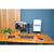UpliftOffice.com Rocelco 46” Height Adjustable Corner Standing Desk Converter with Dual Monitor Arm BUNDLE, R CADRB-46-DM2, Desk Riser Bundle,Rocelco