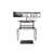 UpliftOffice.com Rocelco 46” Large Height-Adjustable Standing Desk Converter w/ Anti Fatigue Mat BUNDLE, R DADRB-46-MAFM, Black, Desk Riser Bundle,Rocelco