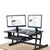 UpliftOffice.com Rocelco DADR Deluxe Adjustable Desk Riser, desk,Rocelco