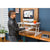 UpliftOffice.com Rocelco White 32” Height-Adjustable Standing Desk Converter w/ Anti-Fatigue Mat, R ADRW-MAFM, Desk Riser Bundle,Rocelco