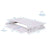 UpliftOffice.com Rocelco White 32” Height-Adjustable Standing Desk Converter w/ Anti-Fatigue Mat, R ADRW-MAFM, Desk Riser Bundle,Rocelco