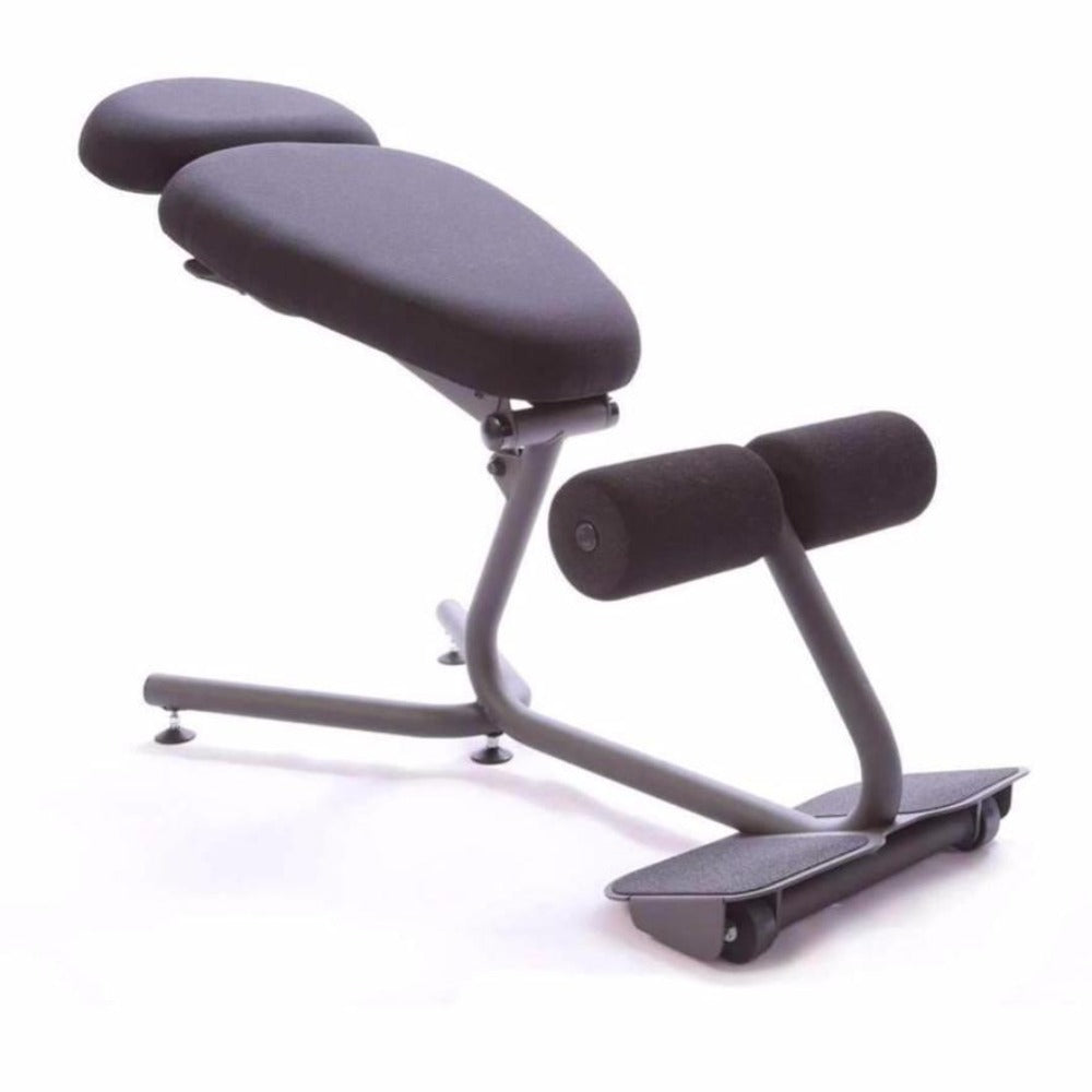 Upmost Office HealthPostures 5100 Black Stance Angle Sit-Stand Ergonomic  Chair