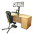 UpliftOffice.com HealthPostures 5050 Stance Move with Seat Extension, Black, chair,HealthPostures