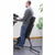 UpliftOffice.com HealthPostures 5050 Stance Move with Seat Extension, Black, chair,HealthPostures