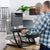 UpmostOffice.com VIVO Black Corner Height Adjustable Cubicle Sit-to-Stand Desktop Converter, DESK-V000VC standing model man