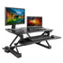 VIVO Black Electric Standing Desk Converter, DESK-V000EB