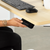 UpliftOffice.com VIVO DESK-KIT-1W4C Electric 43” x 24” Standing Desk, Light Wood Top, White Frame, desk,VIVO