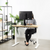 UpliftOffice.com VIVO DESK-KIT-1W4C Electric 43” x 24” Standing Desk, Light Wood Top, White Frame, desk,VIVO