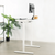 UpliftOffice.com VIVO DESK-KIT-1W4W Electric 43” x 24” Standing  Desk, White Tabletop White Frame, desk,VIVO