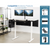 UpliftOffice.com VIVO Electric 60” x 24” Standing  Desk White Top, White Frame w/ Memory Pad, DESK-KIT-1W6W, desk,VIVO