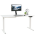 VIVO 63" Electric Height-Adjustable Standing Desk Kit with Tabletop, DESK-KIT-2E1B/2E1W