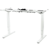VIVO White Electric Sit-Stand Height-Adjustable Dual Motor Desk Frame, DESK-V103EW