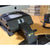 UpliftOffice.com HealthPostures TaskMate Journey 6200 Adjustable Electric Standing Desk, Black, Desk Riser,HealthPostures
