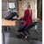 UpliftOffice.com HealthPostures TaskMate Journey 6200 Adjustable Electric Standing Desk, Black, Desk Riser,HealthPostures