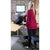 UpliftOffice.com HealthPostures TaskMate Journey 6200 Adjustable Electric Standing Desk, Black, Desk Riser,HealthPostures