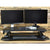 UpliftOffice.com VIVO Black Deluxe Standing Desk Monitor Riser, DESK-V000DB, Desk Riser,VIVO