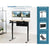 UpliftOffice.com VIVO Electric 43” x 24” Stand Up Desk DESK-KIT-1B4C | Light Wood Table Top, Black Frame, desk,VIVO