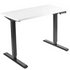 VIVO Electric 43” x 24” Standing Desk DESK-KIT-1B4W, White TableTop, Black Frame w/ Memory Pad Control