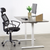 UpliftOffice.com VIVO Electric Height-Adjustable StandUp Desk Frame Single Motor, DESK-V102EW/DESK-V102E, Desk Frame,VIVO