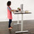 UpliftOffice.com VIVO White Electric Single Motor Height-Adjustable StandUp Desk Frame, DESK-V110EW, Desk Frame,VIVO