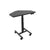 UpliftOffice.com VersaDesk Compact Sit-to-Stand Computer Desk, CSD, Industrial Black / Black,desk,VersaDesk