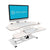 UpliftOffice.com VersaDesk Power Pro Corner Electric Standing Desk Converter, VT7710000, white,Desk Riser,VersaDesk