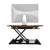 UpliftOffice.com VersaDesk Power Pro Corner Electric Standing Desk Converter, VT7710000, Desk Riser,VersaDesk