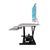 UpliftOffice.com VersaDesk Power Pro Corner Electric Standing Desk Converter, VT7710000, Desk Riser,VersaDesk