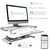 UpliftOffice.com VersaDesk PowerPro Elite Sit-Stand Desk Converter, VDPPE, Desk Riser,VersaDesk