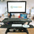 UpliftOffice.com VersaDesk PowerPro Sit To Stand Electric Desk Converter With USB Charging, VDPP, Desk Riser,VersaDesk