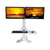 UpliftOffice.com VersaDesk Sunrise Desk Riser -Dual Monitor, SRDC-D, White,Desk Riser,VersaDesk