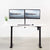 UpliftOffice.com VIVO 33” to 51” Wide Electric Height-adjustable Standing Desk Frame, DESK-V100EB/V100EW, Desk Frame,VIVO