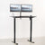 UpliftOffice.com VIVO 33” to 51” Wide Electric Height-adjustable Standing Desk Frame, DESK-V100EB/V100EW, Desk Frame,VIVO