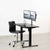 UpliftOffice.com VIVO 33” to 51” Wide Electric Height-adjustable Standing Desk Frame, DESK-V100EB/V100EW, Desk Frame,VIVO