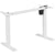 UpliftOffice.com VIVO 34” to 71” Compact Electric Single Motor Desk Frame, DESK-E151PW,DESK-E151PB, White,Desk Frame,VIVO