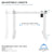 UpliftOffice.com VIVO 34” to 71” Compact Electric Single Motor Desk Frame, DESK-E151PW,DESK-E151PB, Desk Frame,VIVO