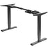 VIVO 39"-64" Electric Dual Motor Desk Frame, DESK-EV02RB/EV02RW