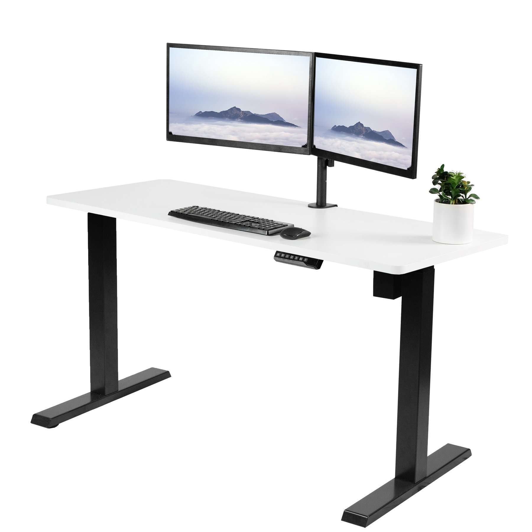 VIVO Electric 60” x 24” Standing Desk - Thumbnail 3
