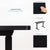 UpliftOffice.com VIVO  60” x 24” Table Top, DESK-TOP60B, DESK-TOP60C, DESK-TOP60D, DESK-TOP60E, DESK-TOP60W, Table Top,VIVO
