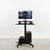 UpliftOffice.com VIVO Black 24” Mobile Computer Workstation, CART-PC02HB, accessories,VIVO