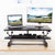 UpliftOffice.com VIVO Black 36” Electric Desk Riser, DESK-V000ZE, Desk Riser,VIVO