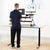 UpliftOffice.com VIVO Black 36” Electric Desk Riser, DESK-V000ZE, Desk Riser,VIVO