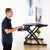 UpliftOffice.com VIVO Black 36” Electric Desk Riser, DESK-V000ZE, Desk Riser,VIVO