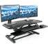VIVO Black 38" Desk Riser, DESK-V000KL