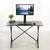 UpliftOffice.com VIVO Black 43” Folding Computer Desk, DESK-FD1QB, desk,VIVO