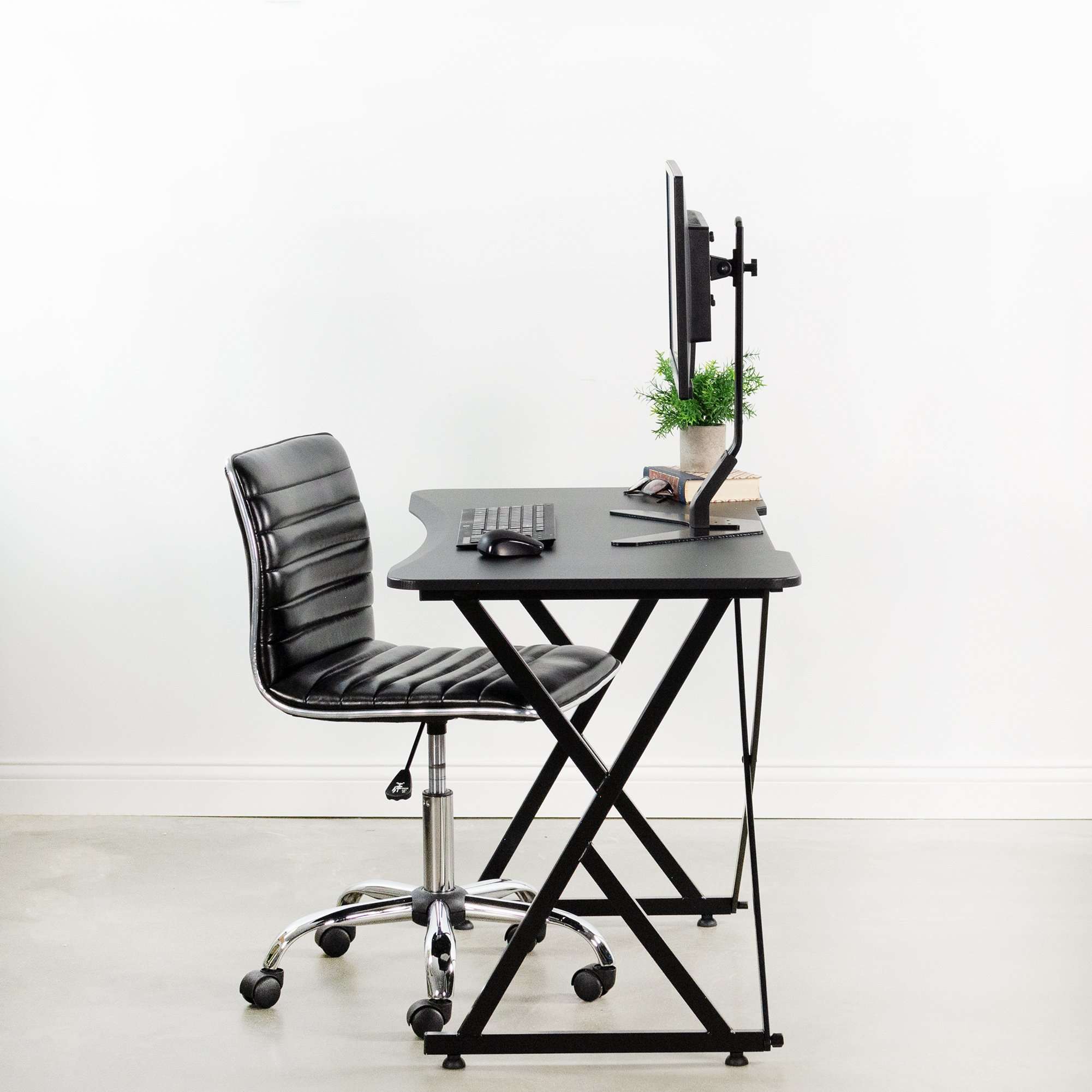 VIVO Folding 43” Computer Desk - Thumbnail 3