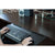 UpmostOffice.com VIVO Black Deluxe Under Desk Keyboard Tray MOUNT-KB04C typing in action