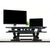 UpliftOffice.com VIVO Black Electric Height-Adjustable Standing Desk Tabletop Monitor Riser, DESK-V000EE, Desk Riser,VIVO